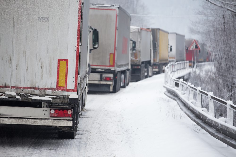 winter weather effect on freight logistics